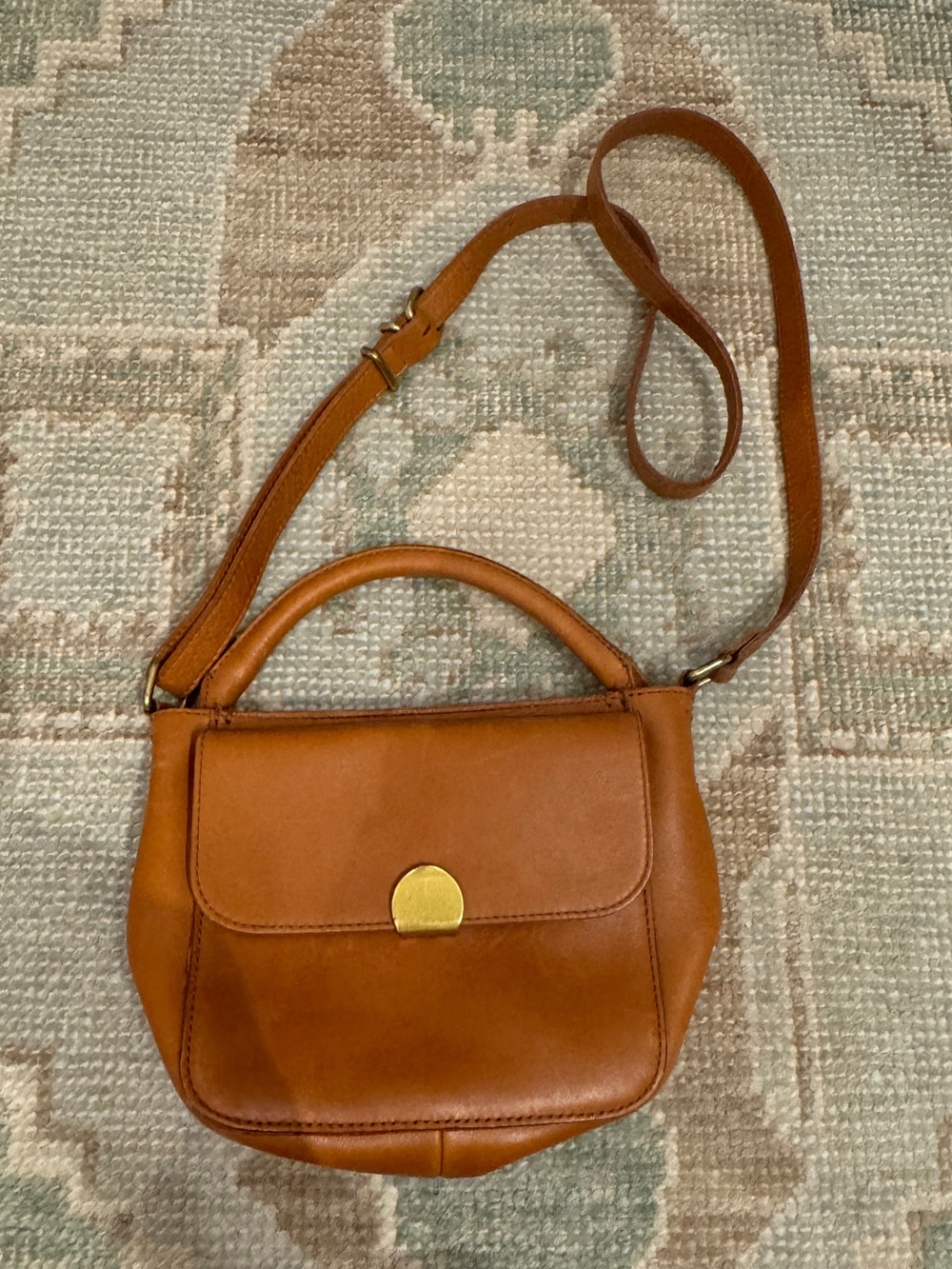 Madewell The Abroad Mini leather crossbody bag $148 - Picture 5 of 7
